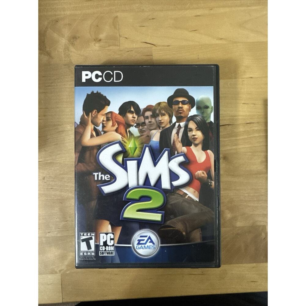 The Sims 2 Original (PC, 2004) Complete Set 4-Disc Set